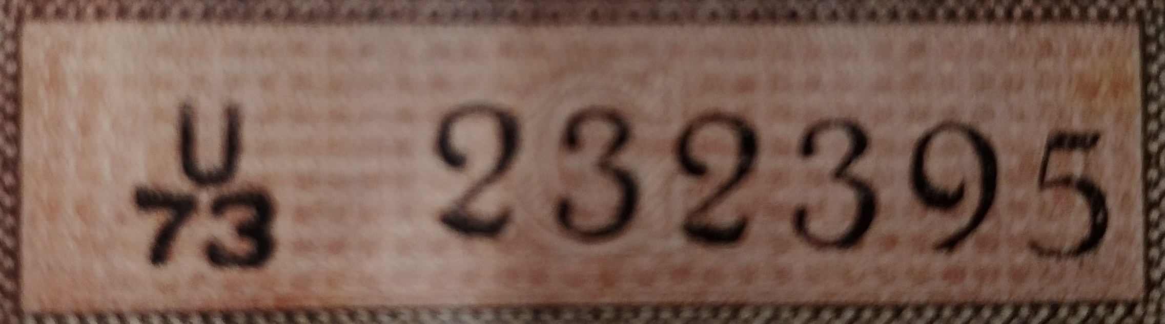 U73 232395 — Detail