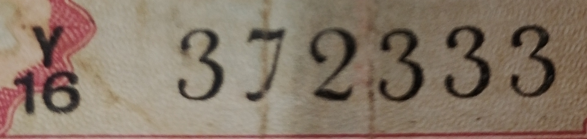 Y16 372333 — Detail