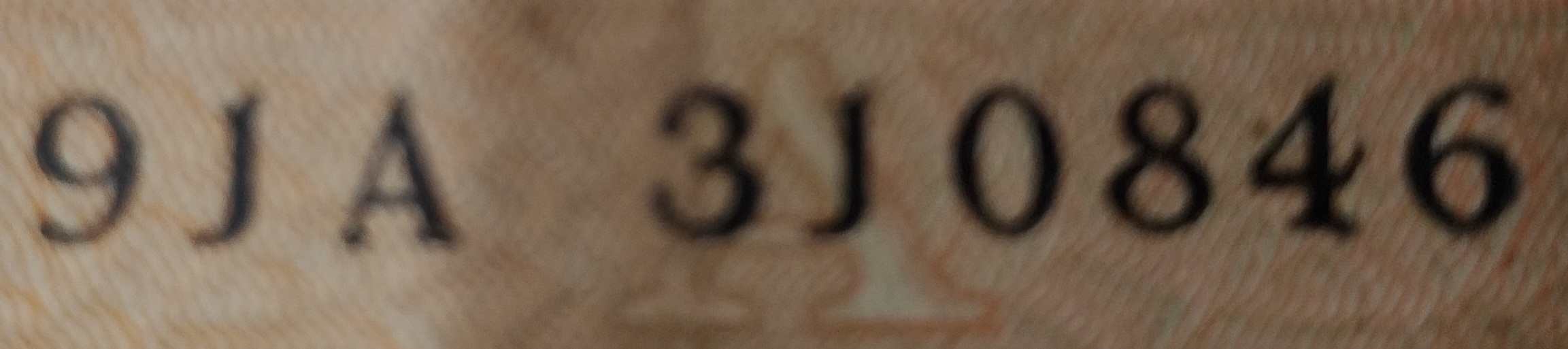 9JA 3J0846 — Detail
