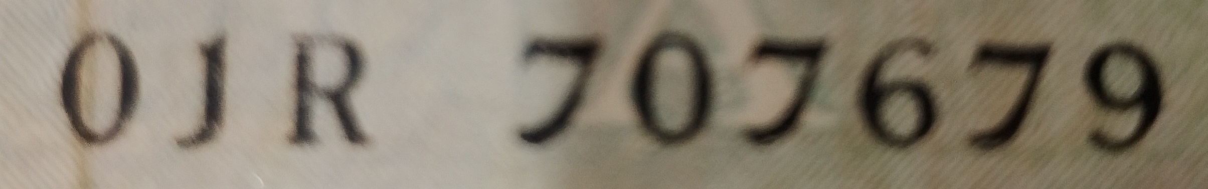 0JR 707679 — Detail