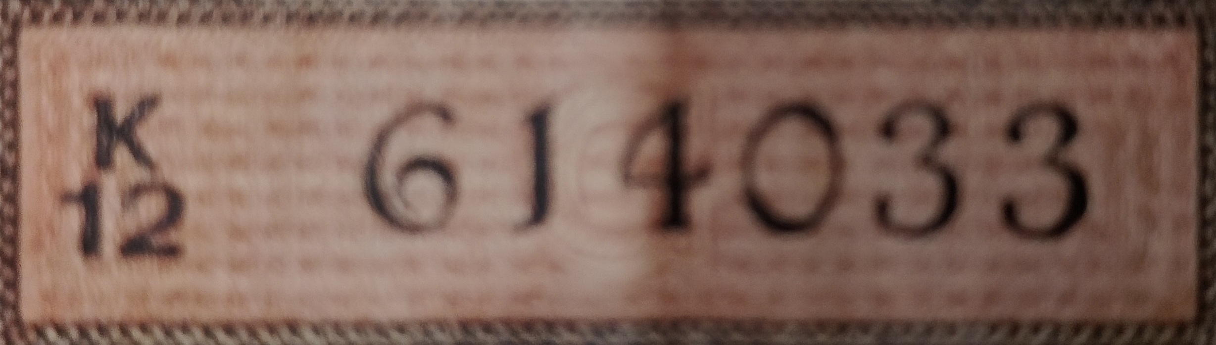 K12 614033 — Detail