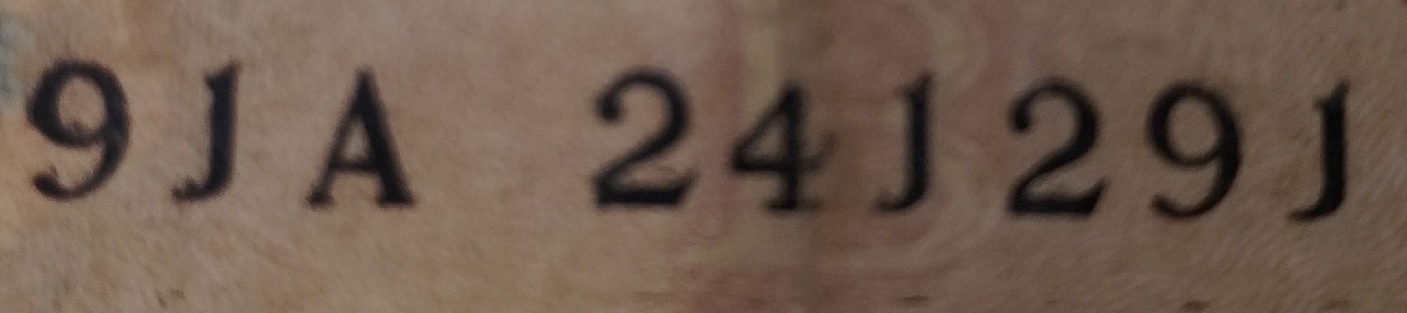 9JA 24J29J — Detail