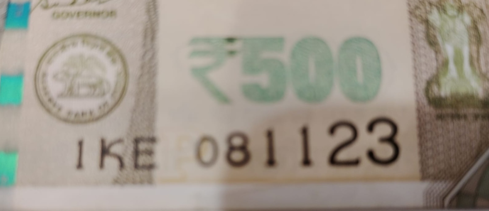 ₹500 Mahatma Gandhi New Series · 1KE 081123 — Detail