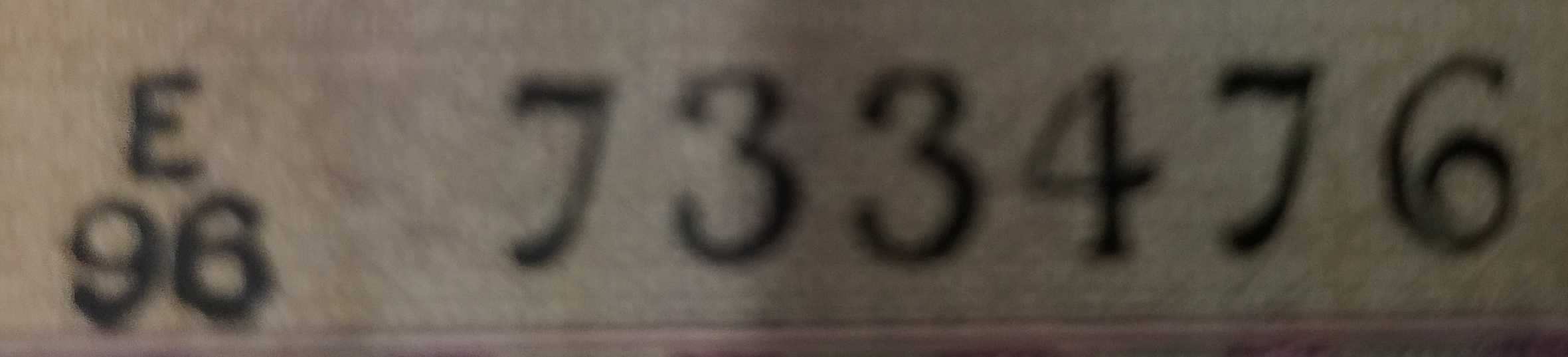 E96 733476 — Detail