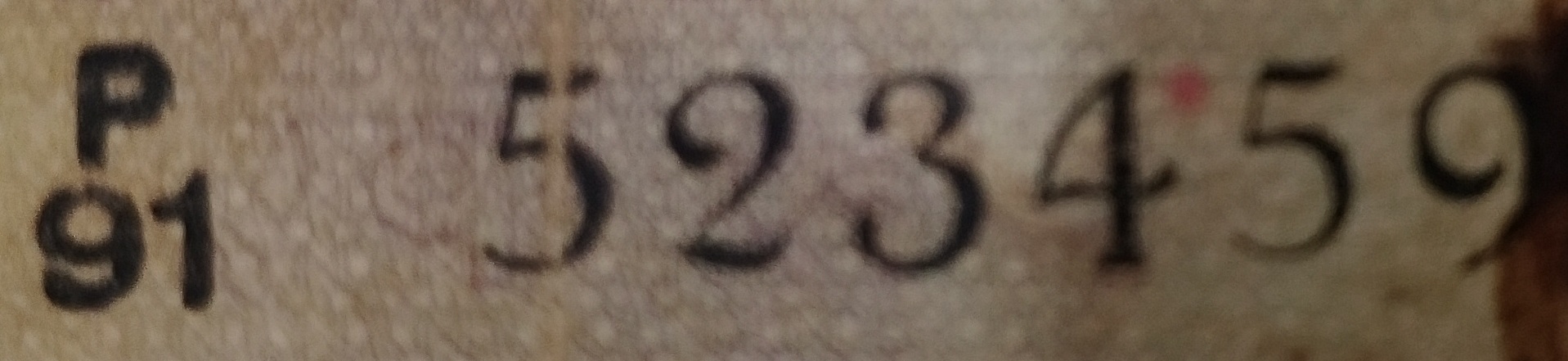 P91 523459 — Detail