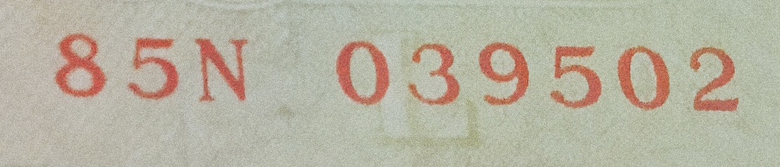 85N 039502 — Detail
